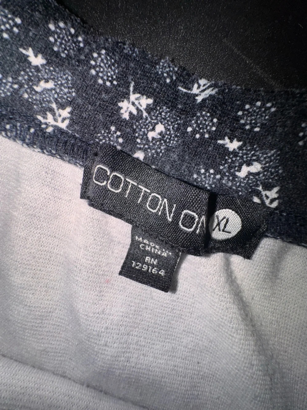 Cotton On Navy Floral Circle Skirt - Picture 2 of 3